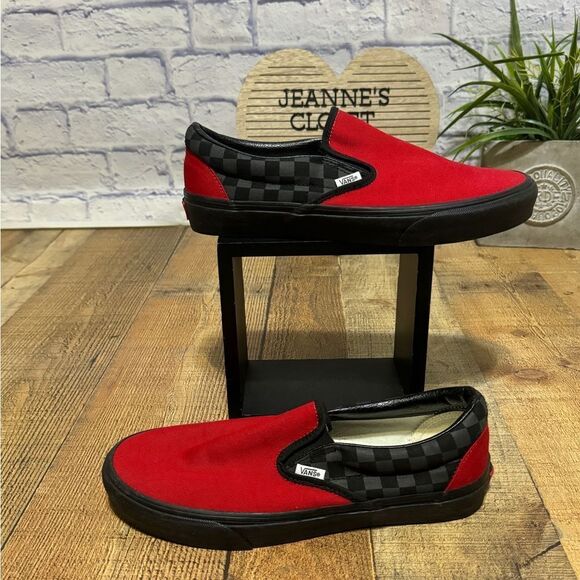 Vans Custom checkered canvas shoes unisex - Picture 2 of 8